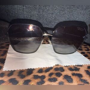 Tom Ford Black Square Sunglasses